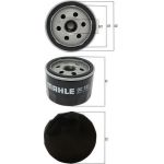 OC 727 MAHLE Ölfilter OC 727, Anschraubfilter, Höhe 67 mm – u. a. für Opel Movano A Bus (X70), A Kasten (X70), Vivaro A (X83) – OE Nummer 4415442 - l OC 727 MAHLE Ölfilter OC 727, Anschraubfilter, Höhe 67 mm – u. a. für Opel Movano A Bus (X70), A Kasten (X70), Vivaro A (X83) – OE Nummer 4415442 - l