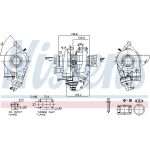 NISSENS Turbolader 93467 NISSENS Turbolader 93467