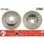 Bremsscheibe Vw P. T4 2.4-2 DF1596