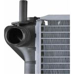CR 1344 000S MAHLE Motorkühler / Wasserkühler CR 1344 000S, Automatikgetriebe, Netz 600 x 367 x 26 mm – u. a. für Ford Focus I (DAW, DBW), I Stufenheck (DFW), I Turnier (DNW) – OE Nummer 1061188 - l