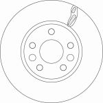 Bremsscheibe DF6546 Bremsscheibe DF6546