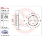 82 482 023 Bremsscheibe HA 08.A331.10 82 482 023 Bremsscheibe HA 08.A331.10