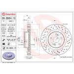 Bremsscheibe VA Xtra 09.8904.1X Bremsscheibe VA Xtra 09.8904.1X