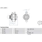 Lichtmaschine 0 986 049 010 Lichtmaschine 0 986 049 010
