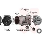 Van Wezel Klimakompressor 3700K605 Van Wezel Klimakompressor 3700K605