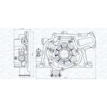 Magneti Marelli Ölpumpe 351516000140 Magneti Marelli Ölpumpe 351516000140