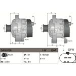DENSO Generator DAN3029 DENSO Generator DAN3029