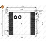 Kondensator, Klimaanlage 35888 Kondensator, Klimaanlage 35888