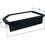 MAHLE Luftfilter LX 4083 MAHLE Luftfilter LX 4083