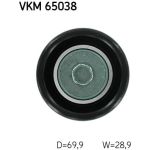 SKF Keilrippenriemen-Spannrolle VKM 65038