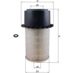 MAHLE Luftfilter LX 17 MAHLE Luftfilter LX 17