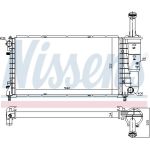 Nissens Wasserkühler PKW 61898 Nissens Wasserkühler PKW 61898