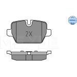 MEYLE Bremsbelagsatz BMW E87 252362316 MEYLE Bremsbelagsatz BMW E87 252362316