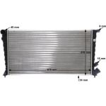 MAHLE Kühler, Motorkühlung CR 750 000S MAHLE Kühler, Motorkühlung CR 750 000S