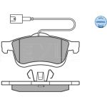 025 247 2720/W MEYLE Bremsbelagsatz Fiat Doblo 10- 1 Sensor 025 247 2720/W MEYLE Bremsbelagsatz Fiat Doblo 10- 1 Sensor