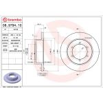 72 482 046 Bremsscheibe HA 08.9794.10 72 482 046 Bremsscheibe HA 08.9794.10