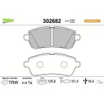VALEO Bremsbeläge 302682 VALEO Bremsbeläge 302682