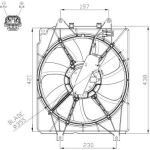 Lüfter Motorkühlung 47934 Lüfter Motorkühlung 47934