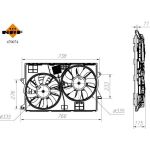 NRF Lüfter, Motorkühlung 470074 NRF Lüfter, Motorkühlung 470074
