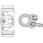 Bosch Radbremszylinder F 026 002 367 Bosch Radbremszylinder F 026 002 367