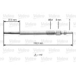 Valeo Glühkerze 345118 Valeo Glühkerze 345118