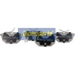 Japanparts Bremsbeläge PP-0012AF Japanparts Bremsbeläge PP-0012AF