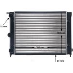 MAHLE Kühler, Motorkühlung CR 344 000S MAHLE Kühler, Motorkühlung CR 344 000S