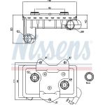 Nissens Ölkühler PKW 90597 Nissens Ölkühler PKW 90597