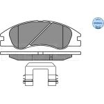 MEYLE Bremsbelagsatz Kia Cerato 04- Mit Sensor 025 242 1817/W MEYLE Bremsbelagsatz Kia Cerato 04- Mit Sensor 025 242 1817/W