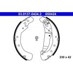 Bremsbackensatz 03.0137-0424.2 Bremsbackensatz 03.0137-0424.2