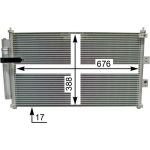 Kondensator, Klimaanlage AC 835 000S Kondensator, Klimaanlage AC 835 000S