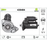 Valeo Anlasser 438484 Valeo Anlasser 438484
