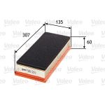 Valeo Luftfilter 585223 Valeo Luftfilter 585223