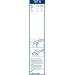 Bosch Wischerblatt 707U 3397011543 Bosch Wischerblatt 707U 3397011543