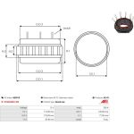 Ständer, Generator AS0019 Ständer, Generator AS0019