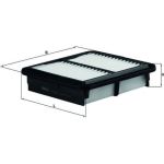 MAHLE Luftfilter LX 2973