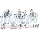 NISSENS Turbolader 93418 NISSENS Turbolader 93418