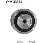 SKF Keilrippenriemen-Umlenkrolle VKM 33314 SKF Keilrippenriemen-Umlenkrolle VKM 33314