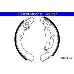 Bremsbackensatz 03.0137-0357.2 Bremsbackensatz 03.0137-0357.2