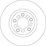 Bremsscheibe Mazda S. 3 DF4385 Bremsscheibe Mazda S. 3 DF4385