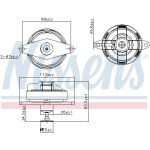 Nissens AGR-Ventil 98197 Nissens AGR-Ventil 98197