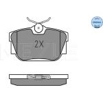 Bremsbelagsatz Vw T. Sharan/Galaxy 00-/T4 97- 2 Sensoren 025 234 4616/W Bremsbelagsatz Vw T. Sharan/Galaxy 00-/T4 97- 2 Sensoren 025 234 4616/W