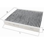 MAHLE Filter, Innenraumluft LAK 809 MAHLE Filter, Innenraumluft LAK 809