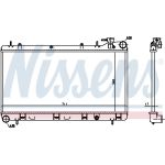 Nissens Wasserkühler PKW 64185 Nissens Wasserkühler PKW 64185