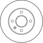 51 481 022 Bremsscheibe VA DF1655 51 481 022 Bremsscheibe VA DF1655