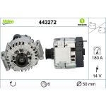 Valeo Lichtmaschine 443272 Valeo Lichtmaschine 443272
