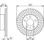 Bosch Bremsscheibe 0 986 479 480 Bosch Bremsscheibe 0 986 479 480