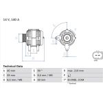 Lichtmaschine 0 986 081 340 Lichtmaschine 0 986 081 340