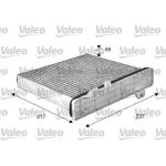 715509 Valeo Innenraumfilter 715509 715509 Valeo Innenraumfilter 715509