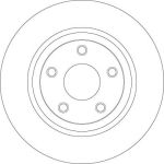 99 482 008 Bremsscheibe HA DF6492 99 482 008 Bremsscheibe HA DF6492